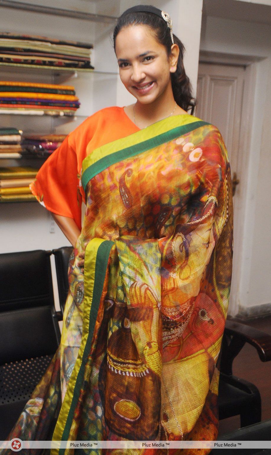 Lakshmi Prasanna Manchu at Designer Saree Collection - Pictures | Picture 125544